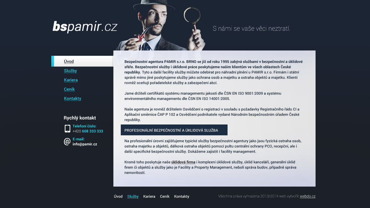 BSPAMIR website preview